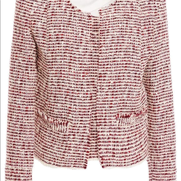 IRO Jackets & Blazers - IRO Riona Boucle Tweed Jacket Size SMALL - 36